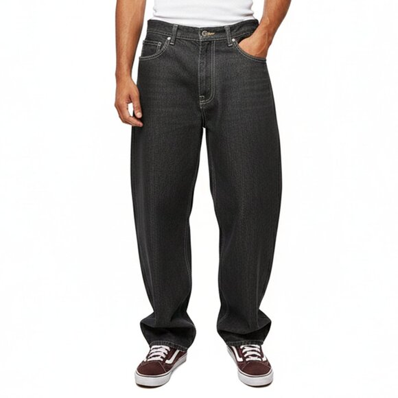 Vintage Y2K Ecko Unltd Baggy Black Jeans Men's Skater Hip Hop Embroidered Denim - Picture 4 of 15